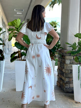 Load image into Gallery viewer, &quot;Becky&quot; Celestial Print V Neck Maxi Dress
