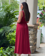 Load image into Gallery viewer, &quot;Angie&quot; Sleeveless Satin Midi Dress
