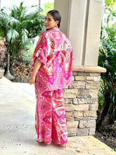 Load image into Gallery viewer, &quot;Karol&quot; Printed Long Sleeve Pocket In Front Blouse And Matching Pants
