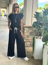 Load image into Gallery viewer, &quot;Shani&quot; Wide Leg High Waisted Pants And Top Shirt Set
