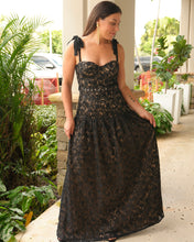 Load image into Gallery viewer, &quot;Amelia&quot; Lace Maxi Dress, Ties on the Shoulder
