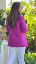 Load image into Gallery viewer, Ovi&quot; 3/4 Ruched Sleeve Open Blazer
