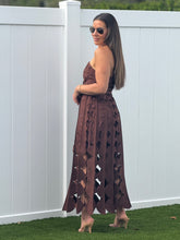 Load image into Gallery viewer, &quot;Canela&quot; Belted Circle Cutouts Dress
