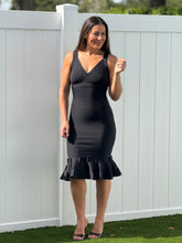 Load image into Gallery viewer, &quot;Fabiola&quot; Ruffle Hem Bandage Dress
