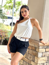 Load image into Gallery viewer, &quot;Sammy&quot; Folded Waisted Band Pocket Shorts
