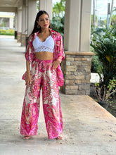 Load image into Gallery viewer, &quot;Karol&quot; Printed Long Sleeve Pocket In Front Blouse And Matching Pants
