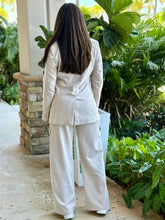 Load image into Gallery viewer, “Jackie&quot; Long Sleeve blazer And cargo Pants Matching Pants Set
