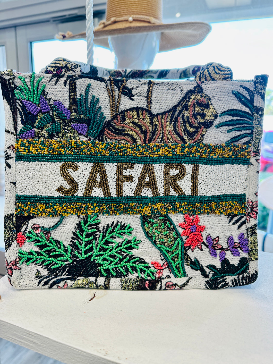 Safari Print Handbag