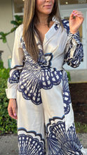 Load image into Gallery viewer, &quot;Isabelle&quot;Satin Printed Jumpsuit
