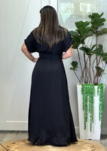 Load image into Gallery viewer, &quot;Eliza&quot; Kimono Sleeve Belted Maxi Dress
