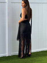 Load image into Gallery viewer, &quot;Claire&quot; One side Off shoulder, long sleeve , Ruched Detail On stomach area , Slit On the back
