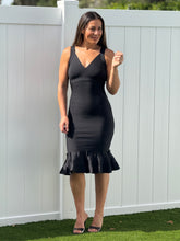 Load image into Gallery viewer, &quot;Fabiola&quot; Ruffle Hem Bandage Dress

