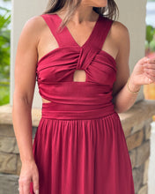 Load image into Gallery viewer, &quot;Angie&quot; Sleeveless Satin Midi Dress
