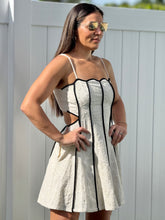 Load image into Gallery viewer, &quot;Debra&quot; Embroidery Cut Out Back Dress
