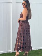 Load image into Gallery viewer, &quot;Canela&quot; Belted Circle Cutouts Dress
