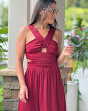 Load image into Gallery viewer, &quot;Angie&quot; Sleeveless Satin Midi Dress
