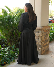 Load image into Gallery viewer, &quot;Amara&quot; Long Sleeve Satin Maxi Dress
