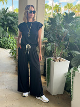 Load image into Gallery viewer, &quot;Shani&quot; Wide Leg High Waisted Pants And Top Shirt Set
