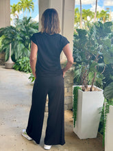 Load image into Gallery viewer, &quot;Shani&quot; Wide Leg High Waisted Pants And Top Shirt Set
