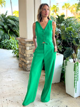 Load image into Gallery viewer, &quot;Carola&quot; Vest And High Waisted Pants Set
