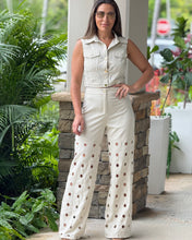 Load image into Gallery viewer, &quot;Isabella&quot; Laser Cut Vest And Pants Set
