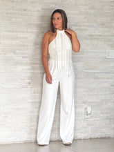 Load image into Gallery viewer, &quot;Havanna&quot; Pearls Details Crop Top And Pants Set
