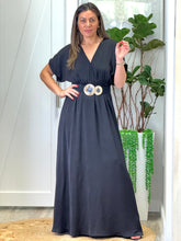 Load image into Gallery viewer, &quot;Eliza&quot; Kimono Sleeve Belted Maxi Dress
