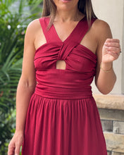 Load image into Gallery viewer, &quot;Angie&quot; Sleeveless Satin Midi Dress

