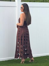 Load image into Gallery viewer, &quot;Canela&quot; Belted Circle Cutouts Dress
