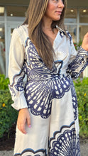Load image into Gallery viewer, &quot;Isabelle&quot;Satin Printed Jumpsuit

