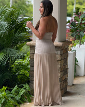 Load image into Gallery viewer, &quot;Analie&quot; Halter Belted Maxi Dress
