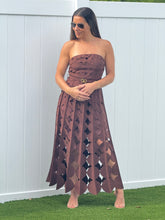 Load image into Gallery viewer, &quot;Canela&quot; Belted Circle Cutouts Dress
