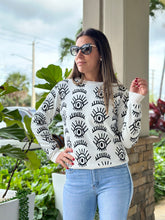 Load image into Gallery viewer, Evil Eye Sweater
