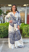 Load image into Gallery viewer, &quot;Isabelle&quot;Satin Printed Jumpsuit
