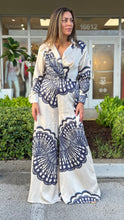 Load image into Gallery viewer, &quot;Isabelle&quot;Satin Printed Jumpsuit
