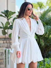 Load image into Gallery viewer, &quot;Marine&quot; Long Sleeveless Ballon Dress
