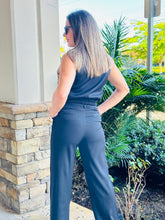 Load image into Gallery viewer, &quot;Manuela&quot; Sleeveless Vest With Zipper And Matching Pants Set
