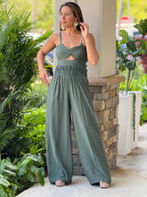 Load image into Gallery viewer, &quot;BLESS ME&quot; Solid Color Pocketed Jumpsuit
