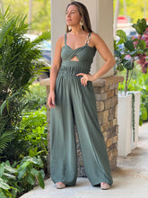 Load image into Gallery viewer, &quot;BLESS ME&quot; Solid Color Pocketed Jumpsuit
