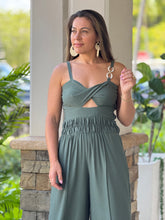 Load image into Gallery viewer, &quot;BLESS ME&quot; Solid Color Pocketed Jumpsuit
