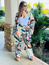 Load image into Gallery viewer, &quot;Hanabi&quot; Printed Kimono Set
