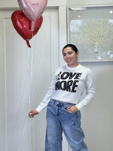 Load image into Gallery viewer, &quot;Amor&quot; Love More Pearls Detail Long Sleeve Sweaters
