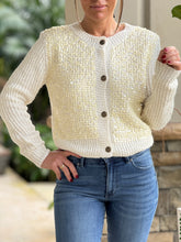 Load image into Gallery viewer, &quot;Olive&quot;  Sequins Sweater Cardigan
