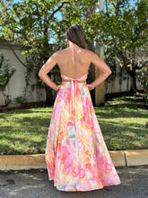 Load image into Gallery viewer, &quot;Barbie&quot;  Cut Out Halter Maxi Dress
