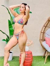 Load image into Gallery viewer, &quot;Lau De La&quot; Printed Two pieces Bikini Set
