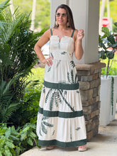 Load image into Gallery viewer, &quot;BLESS ME &quot; Sleeveless Printed Maxi Dress With Pockets

