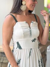 Load image into Gallery viewer, &quot;BLESS ME &quot; Sleeveless Printed Maxi Dress With Pockets
