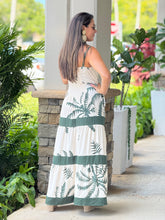 Load image into Gallery viewer, &quot;BLESS ME &quot; Sleeveless Printed Maxi Dress With Pockets
