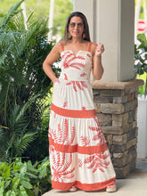 Load image into Gallery viewer, &quot;BLESS ME &quot; Sleeveless Printed Maxi Dress With Pockets
