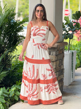 Load image into Gallery viewer, &quot;BLESS ME &quot; Sleeveless Printed Maxi Dress With Pockets
